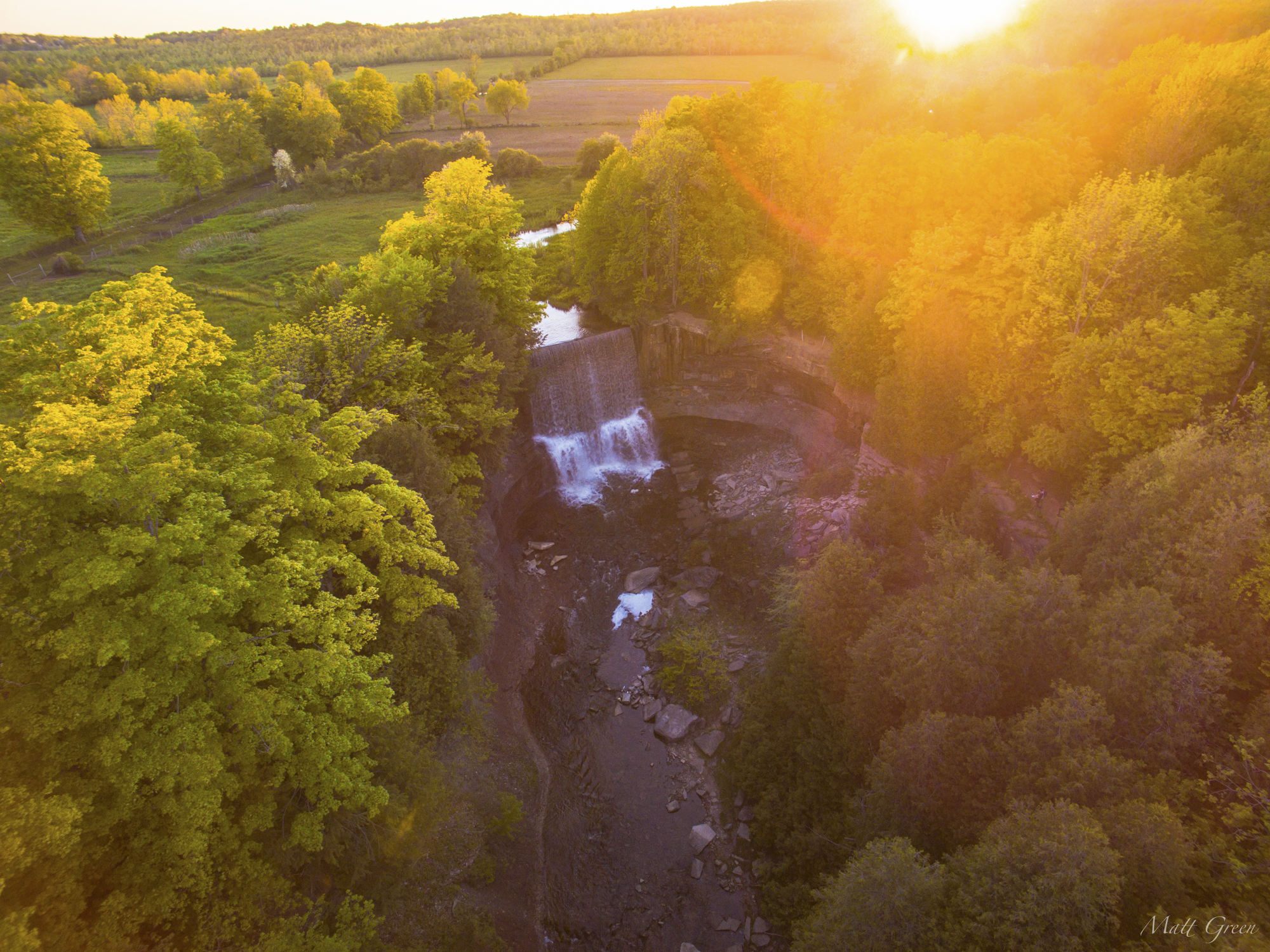 Indian Falls, Georgian Bluffs