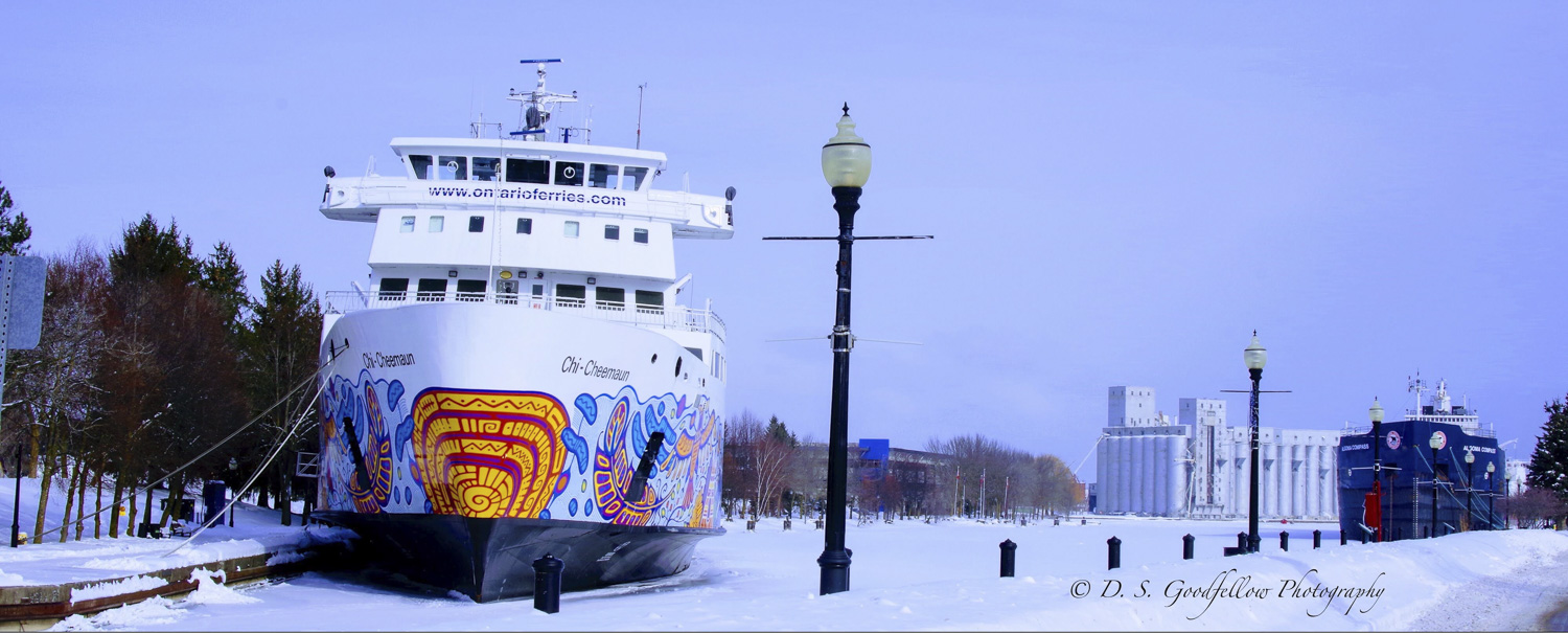 Chi-Cheemaun Ferry Owen Sound Real Estate(Winter) - Scott Goodfellow