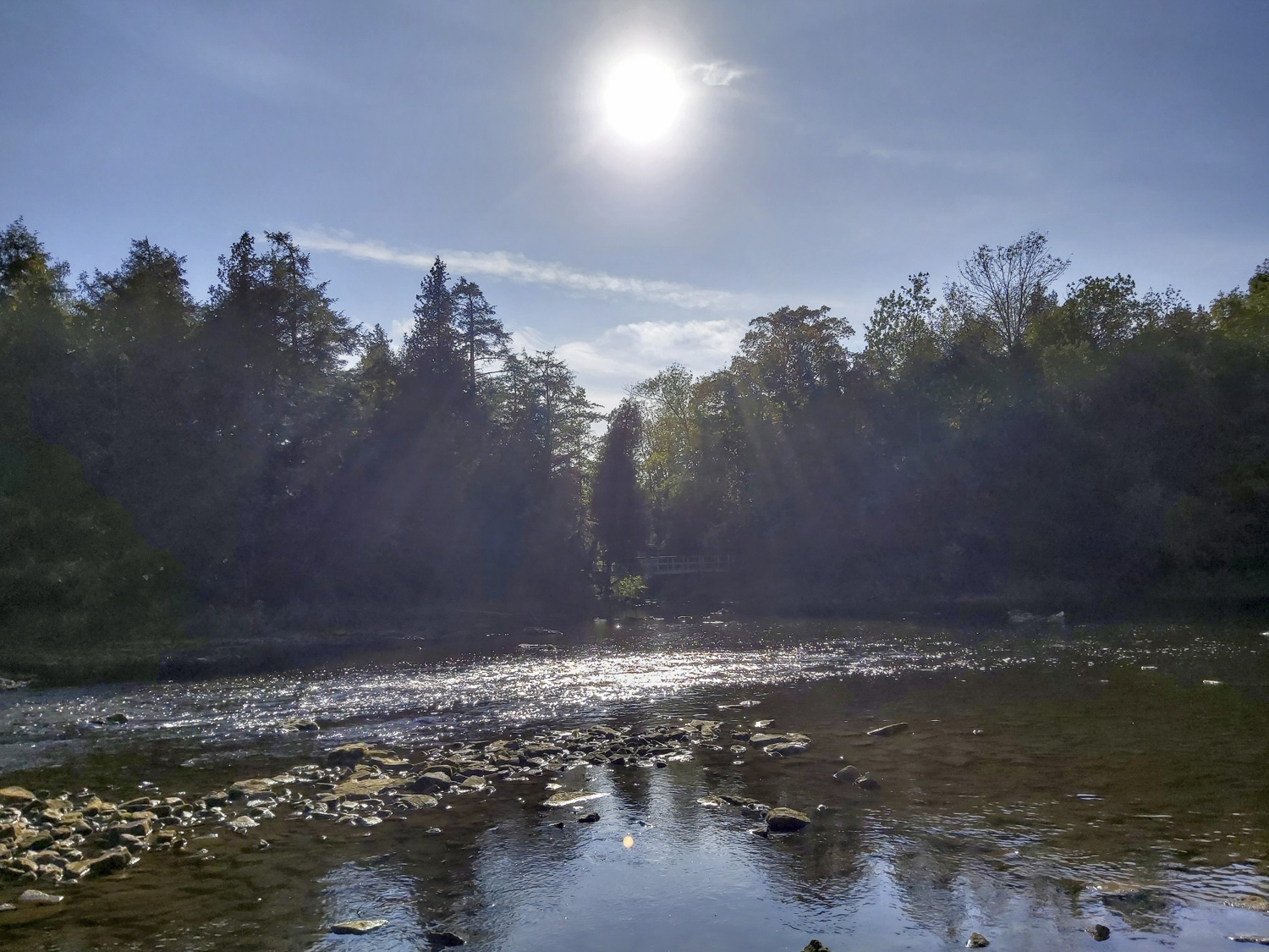 Inglis Falls Sunny Day (Summer), Owen Sound Real Estate - Brandon Downing