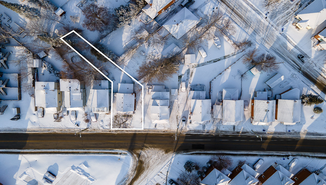 Aerial Shot - Houses for Sale in Owen Sound