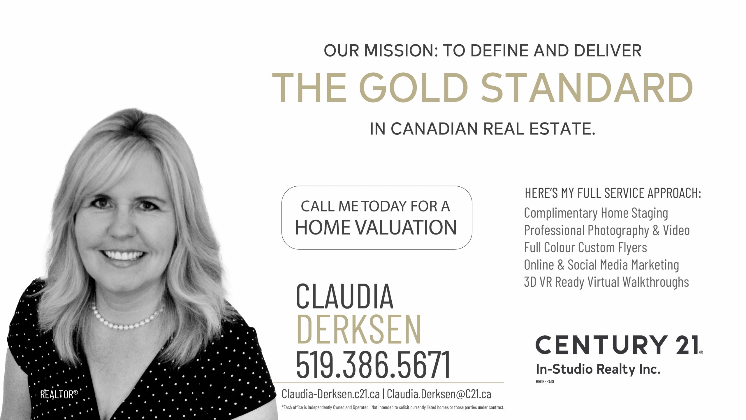 Claudia Derksen, Century 21 Real Estate
