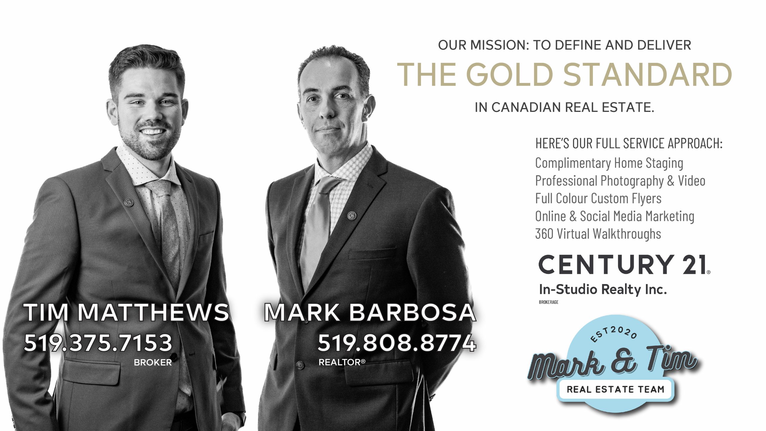 Mark Barbosa, Tim Matthews - Owen Sound, Real Estate Agents